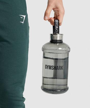 Botellas de Agua Gymshark 44oz Agua Accessories Negras | CO 4286PJJ